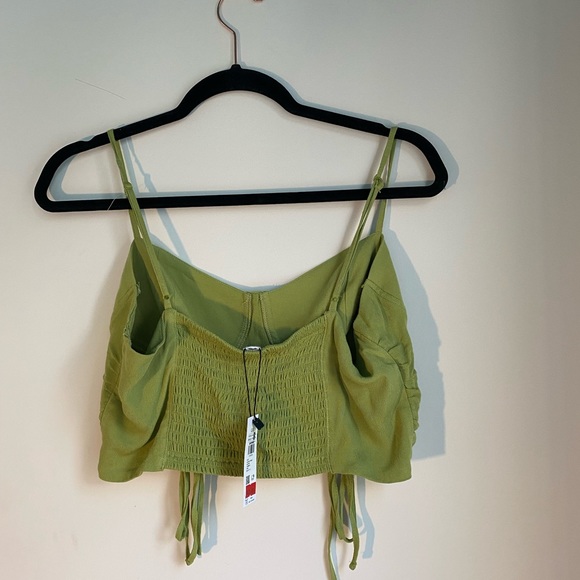 Cropped corset top - Picture 2 of 5